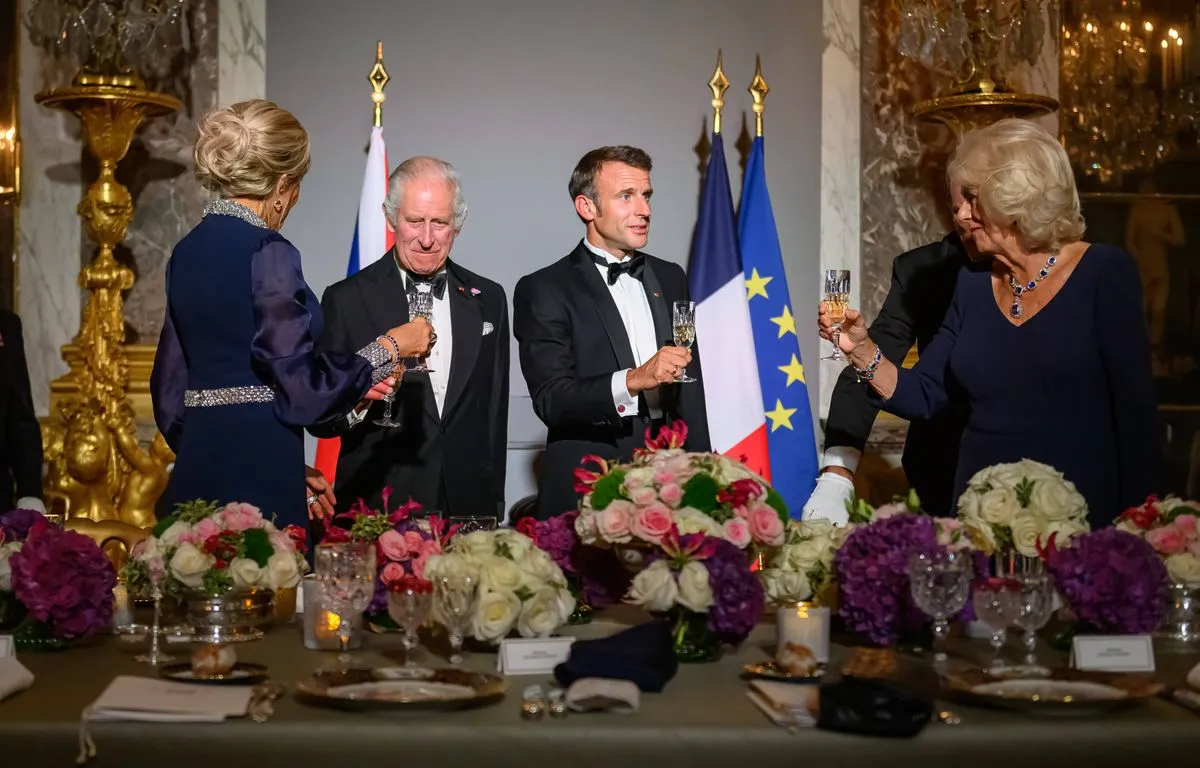 La Facture Du Diner A Versailles En Lhonneur Du Roi Charles Indigne Les Francais