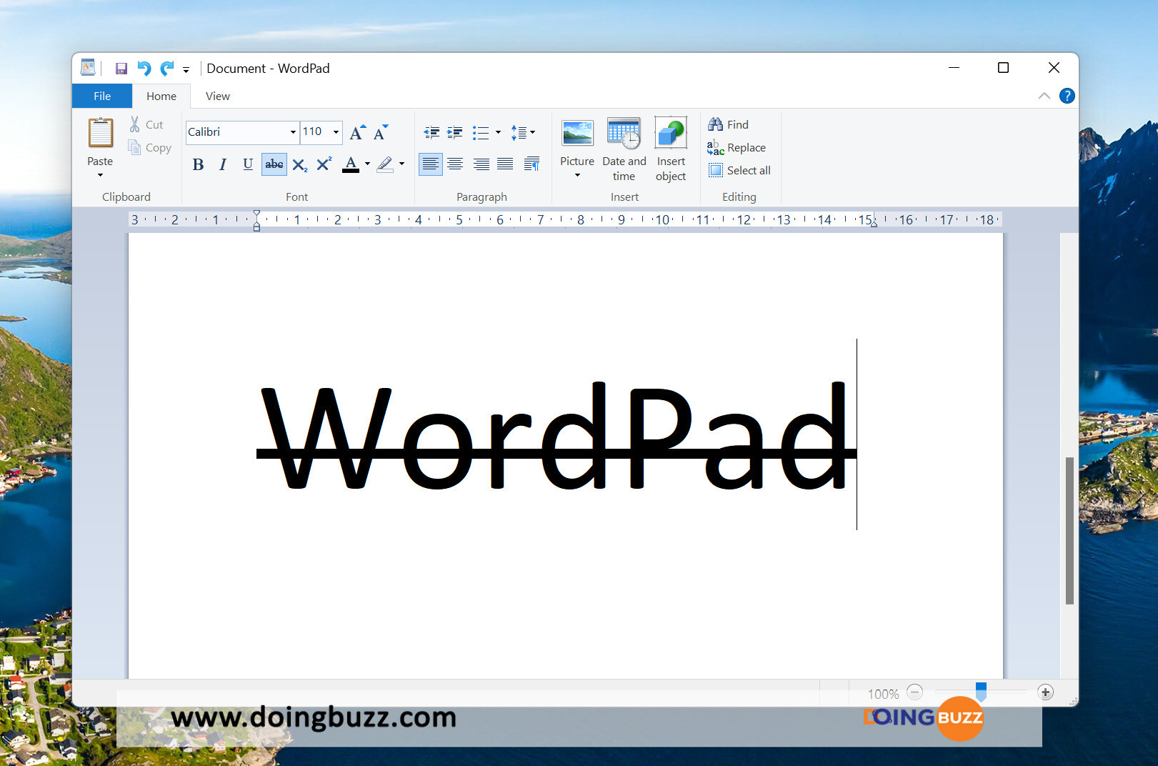 Wordpad Retrait Doingbuzz