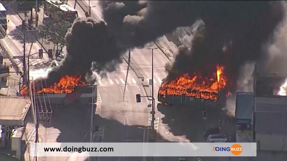 Brésil : 35 Autobus Et Un Train Incendiés À Rio De Janeiro, Les Raisons
