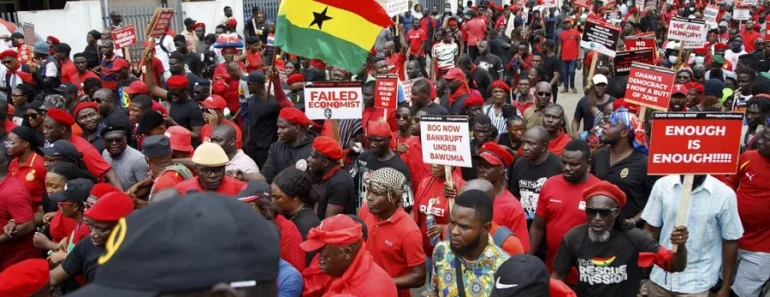 Ghana : L&Rsquo;Opposition Proteste Contre La Crise Économique (Vidéo)