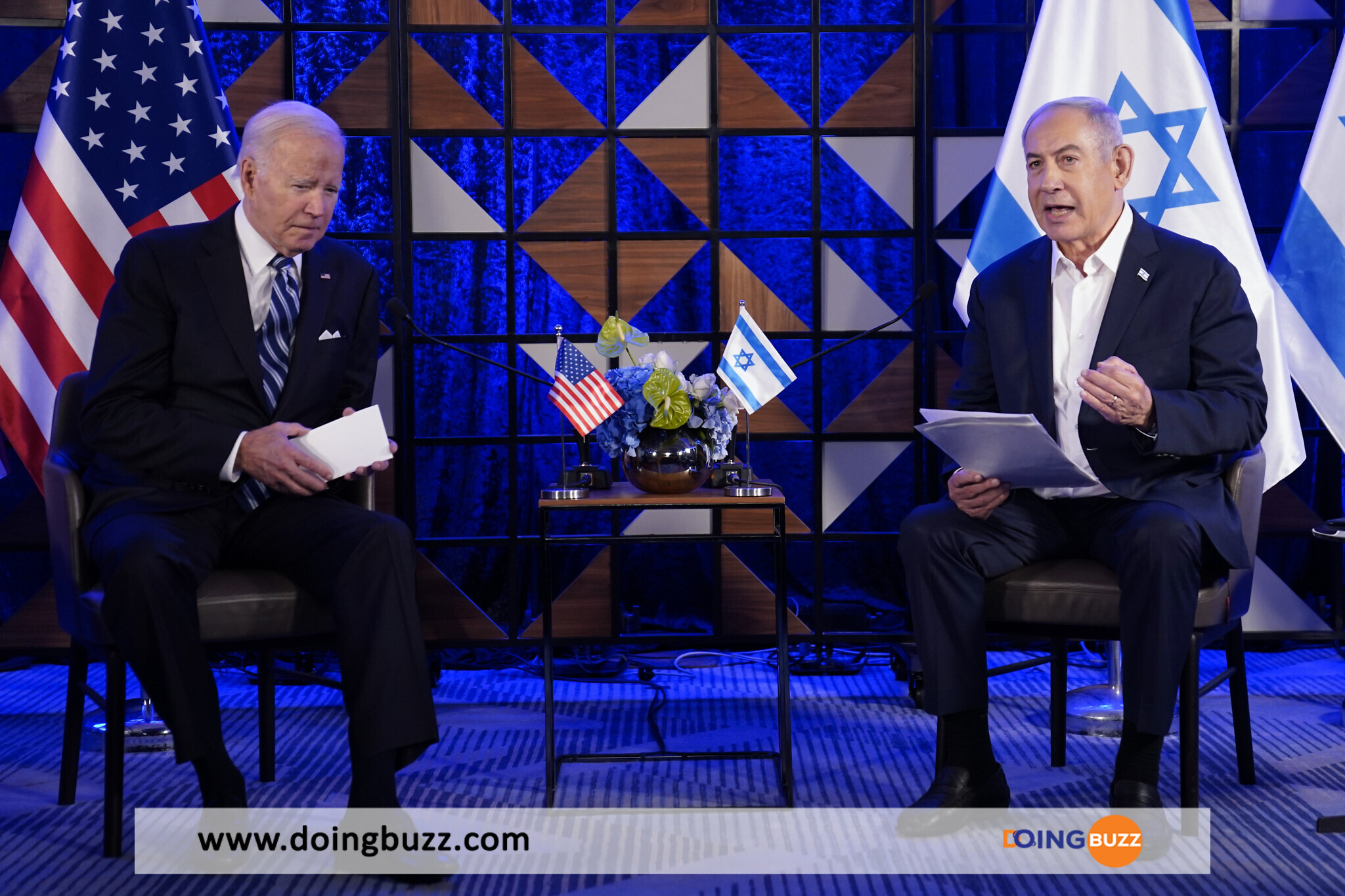 De Quoi Biden Et Netanyahu Ont Discuté Au Sein Du Cabinet De Guerre Suite À L'Attaque D'Un Hôpital ?