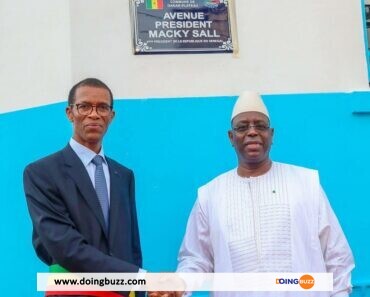 Dakar Renomme Une Avenue En L&Rsquo;Honneur Du Président Sénégalais Macky Sall