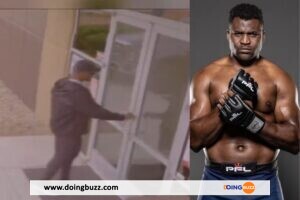 Incroyable ! Francis Ngannou Brise Une Porte De Magasin (Video)