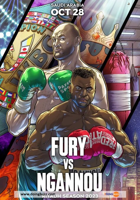 Tyson Fury Vs Francis Ngannou : Tyson Fury Est Arrivé (Vidéo)