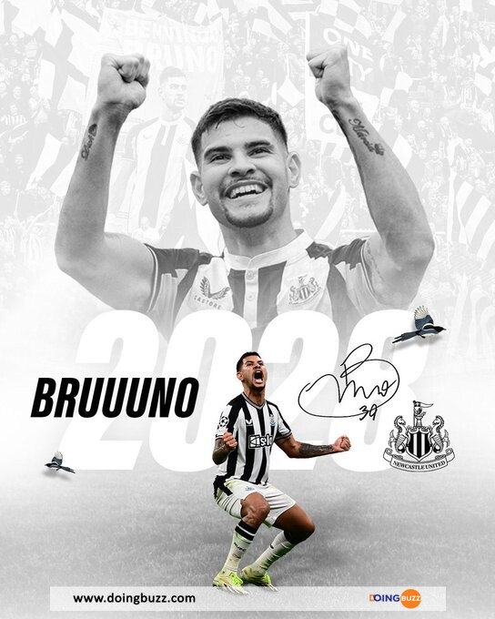 Bruno Guimarães Prolonge À Newcastle Jusqu’en 2028 !