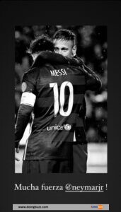 Le Message Fort De Soutien De Lionel Messi À Neymar !