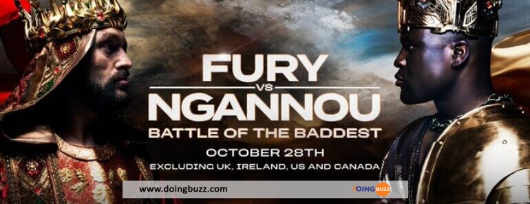 Tyson Fury Vs Francis Ngannou : Le Combat De Boxe Choc En Live Sur Doingbuzz !
