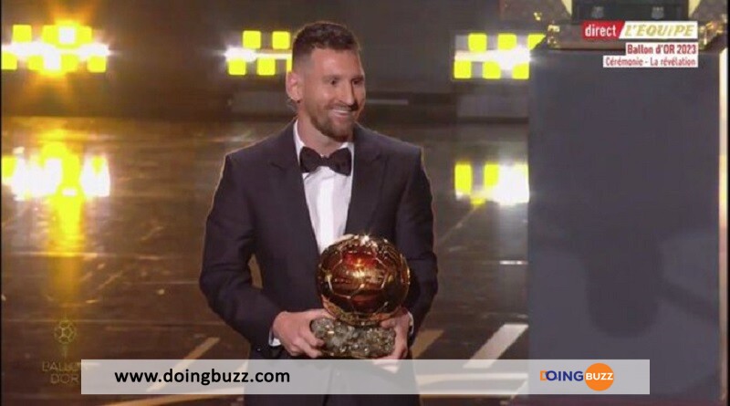 Ballon D’or 2023 : Lionel Messi Remporte Le 8Ème Ballon D'Or De Sa Carrière ! (Photos)