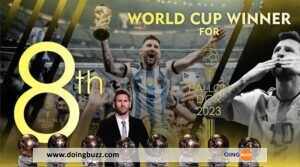 Ballon D’or 2023 : Voici Le Classement Du Top 10 !