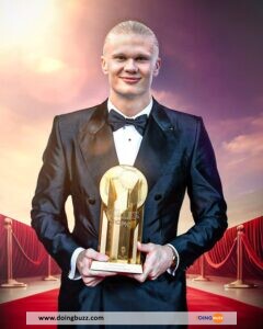 Ballon D’or 2023 : Erling Haaland Remporte Le Trophée Gerd Müller Du Meilleur Buteur ! (Vidéo)