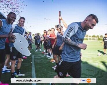 Lionel Messi A Célébré Avec L’inter Miami Son 8E Ballon D’or (Vidéo)