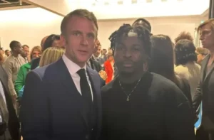 Le Rappeur Ivoirien Didi B Rencontre Emmanuel Macron