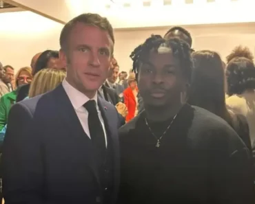 Le Rappeur Ivoirien Didi B Rencontre Emmanuel Macron