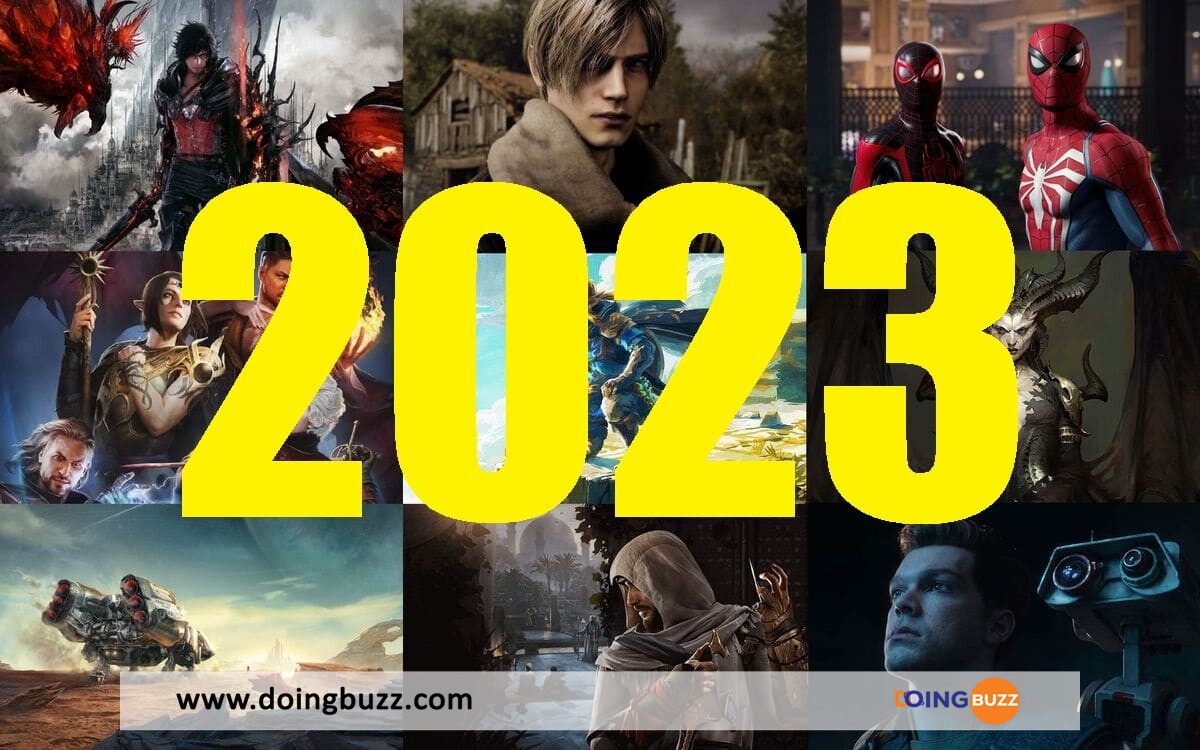 Les Jeux Vidéo Qui Ont Marqué 2023 : Une Année Mémorable Pour Les Gamers