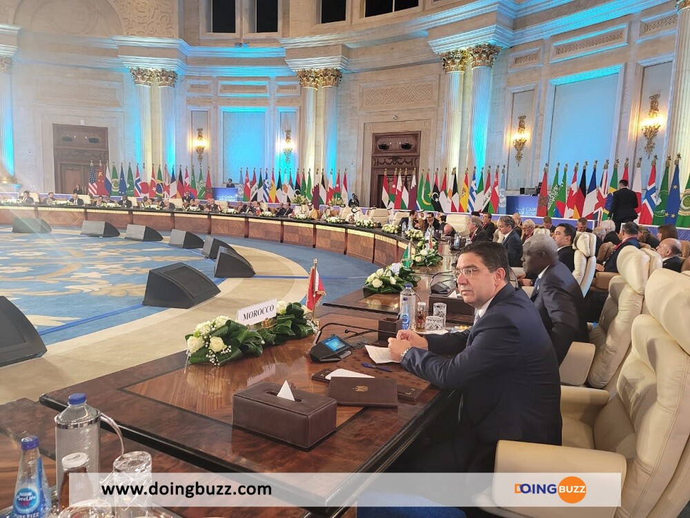 Sommet Pour La Paix Au Caire : Leaders Arabes Et Occidentaux Se Réunissent En Plein Conflit Israélo-Palestinien