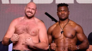 Francis Ngannou Et Tyson Fury:un Affrontement Légendaire Immortalisé En Vidéo Ici