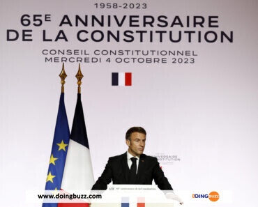Emmanuel Macron : « Notre Constitution Mérite D’être… »