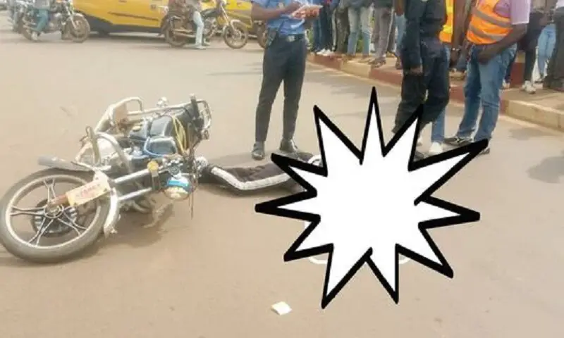 Cameroun : Un Camion Écrase Un Passager De Moto À Bafoussam