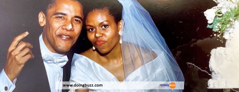 Michelle Et Barack Obama : Leur Année De Mariage Enfin Révélée