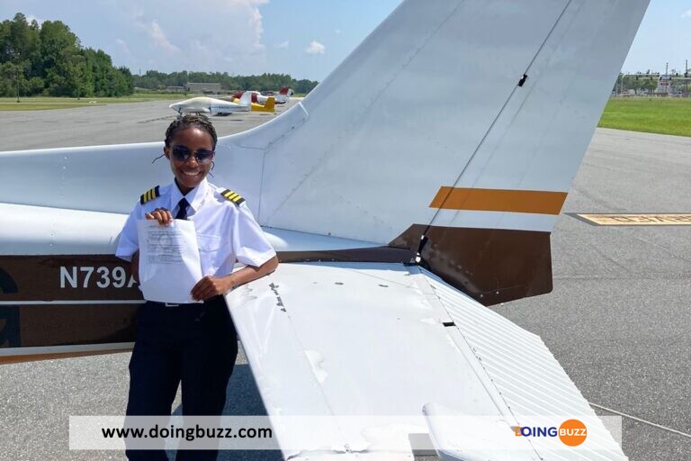 Angèle Ndeze : A 23 Ans, Elle Devient Pilote Aux Etats-Unis (Video)
