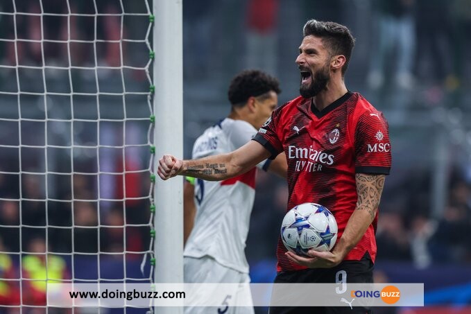 Olivier Giroud A Battu Un Record En Ligue Des Champions À L’âge De 37 Ans, Son Message !