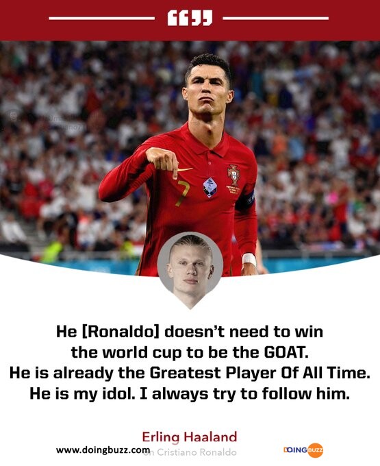 Erling Haaland Fait Une Surprenante Révélation Sur Cristiano Ronaldo !