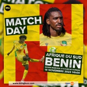 Afrique Du Sud Vs Bénin : Voici Le Lien Pour Suivre Le Match En Direct !