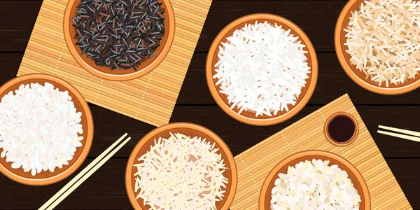 Depositphotos 185220208 Stock Illustration Different Types Of Rice In