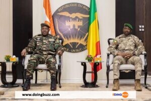 Mali : Le Général Abdourahamane Tiani Du Niger Effectue Sa Première Visite Étrangère À Bamako