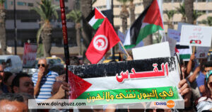 Solidarite Tunisie Palestine Gaza