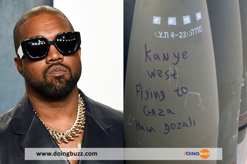 Conflit De Gaza : Le Nom De Kanye West Apparaît Sur Un Missile Israélien