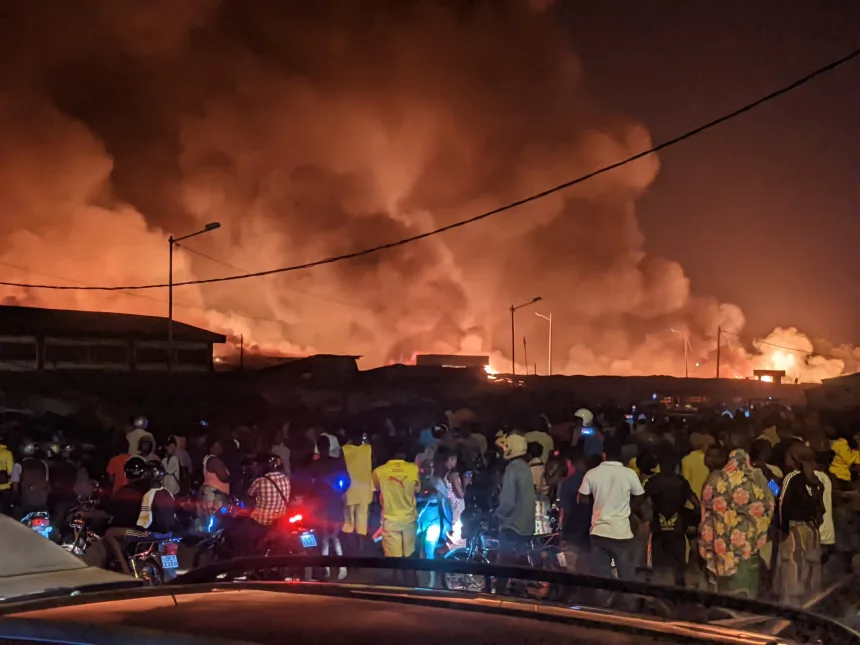 La Tragique Incendie Au Marché D'Agoè Assiyéyé Serait Un Coup Monté