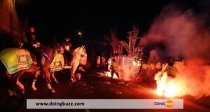 Aston Villa – Legia Varsovie : Un Policier Incendié Après Les Affrontements Violents ! (Vidéo)