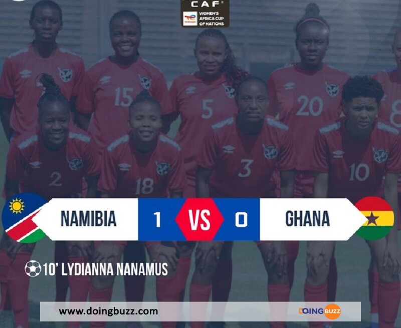 Elim Can 2024 (F) : Le Ghana Battu Par La Namibie Et Se Qualifie De Justesse !