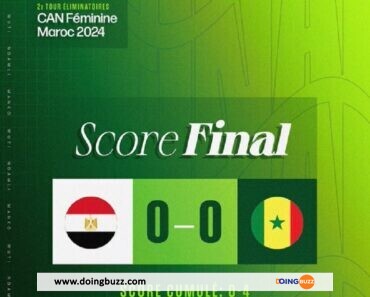 CAN 2024 (F) : Le Sénégal se qualifie malgré son match nul avec l’Égypte !