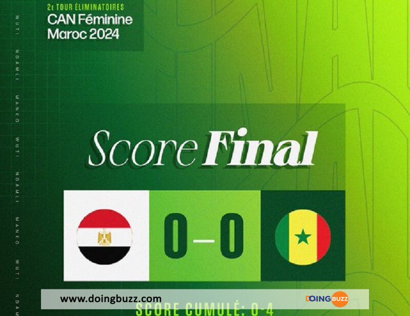 Can 2024 (F) : Le Sénégal Se Qualifie Malgré Son Match Nul Avec L’égypte !