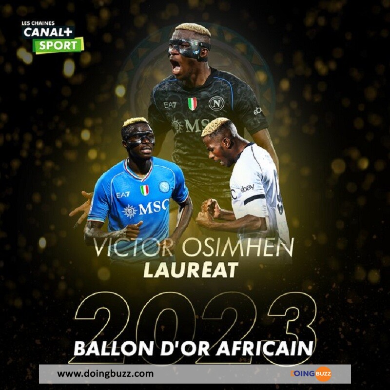 Caf Awards 2023 : Le Ballon D'Or Osimhen Et Tous Les Autres Lauréats !