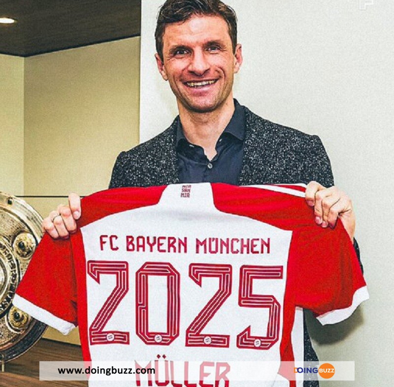 Thomas Müller Aurait Prolongé Son Contrat Jusqu'En 2025 !