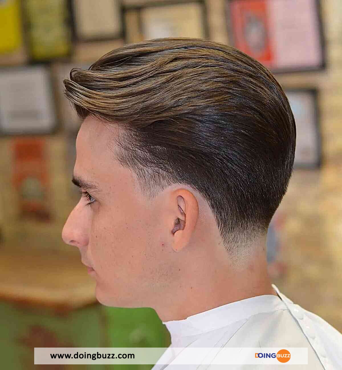 Classic Taper Fade Haircut For Dudes
