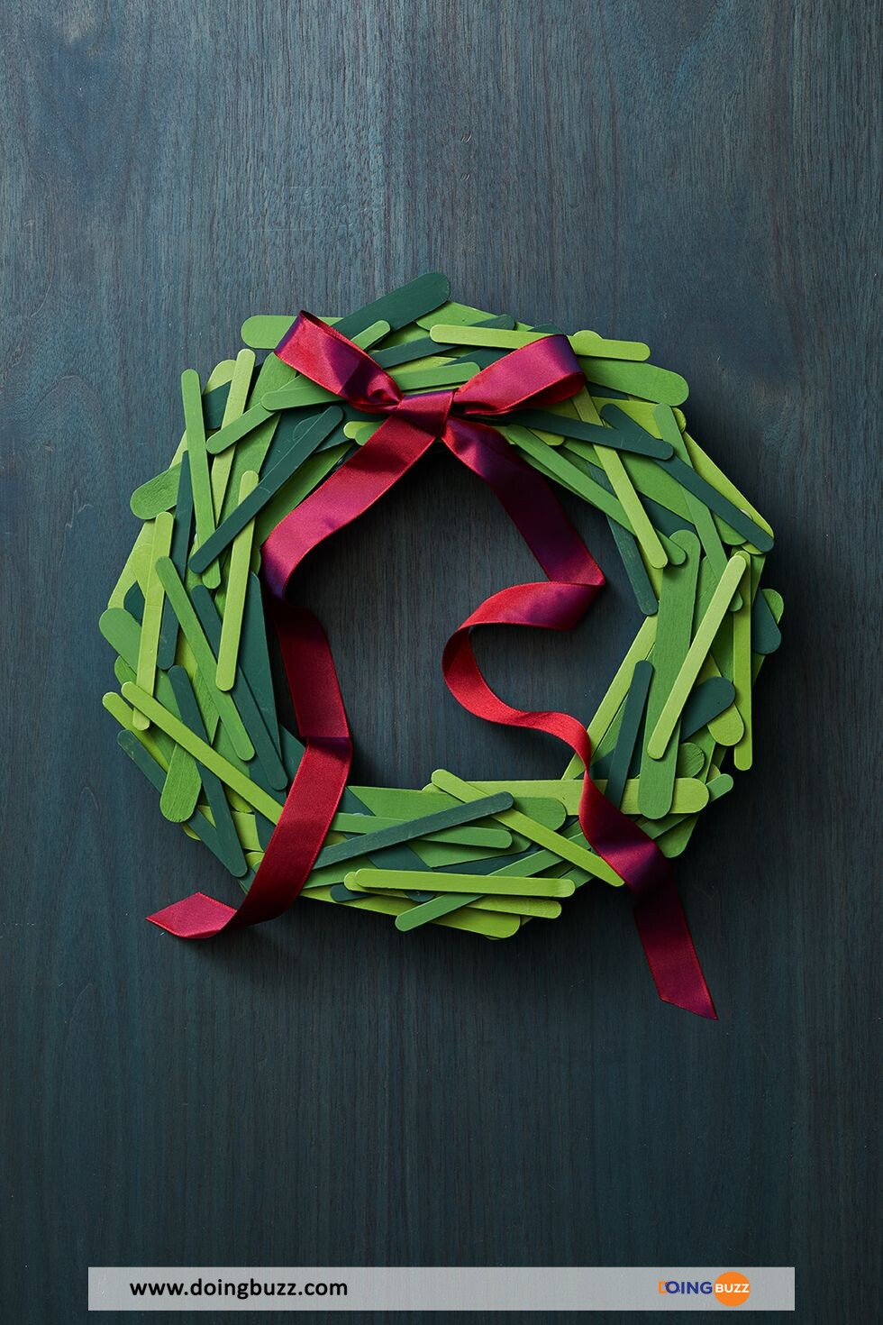 Diy Christmas Wreaths Popsicle Stick Wreath 1666544465