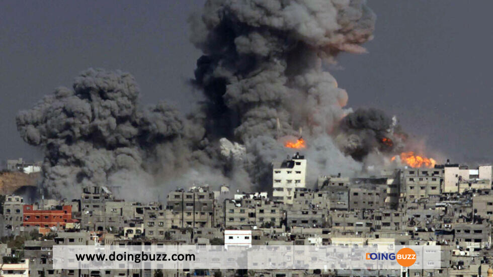 Bombardement À Gaza