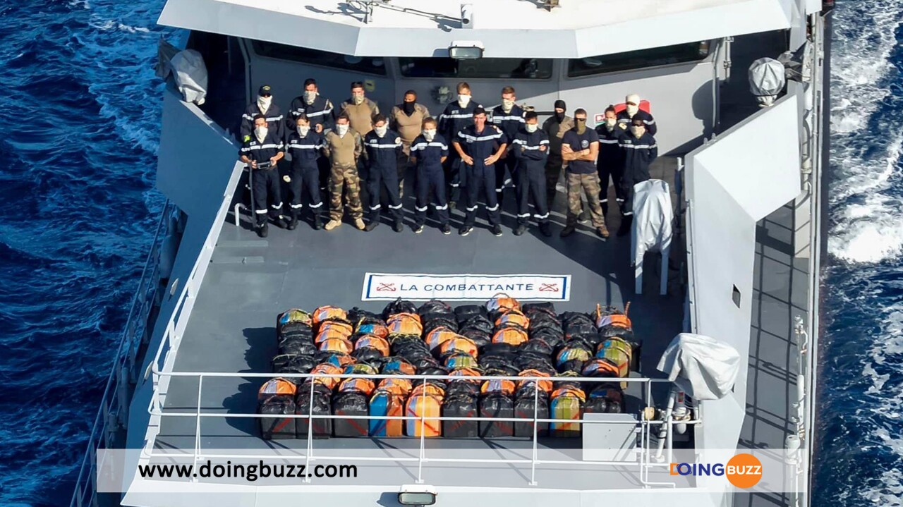 Saisie Record : 3,5 Tonnes De Cocaïne Interceptées Par La Marine Française