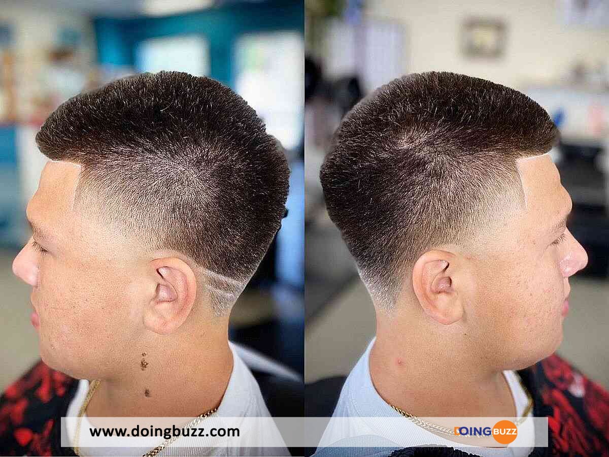 Tapered Grown Out Buzz Cut For Guys