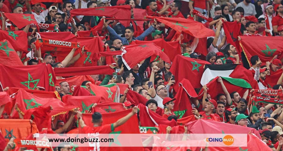 1200 L Maroc Des Milliers De Fans Dans La Rue Pour Accueillir Les Hros Vido