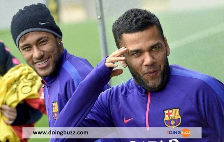 Dani Alves en prison : Neymar lui envoie un énorme soutien
