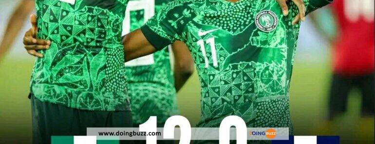 Les Super Eagles Du Nigeria Dominent Avec Un Triomphe Écrasant De 12-0 À Dubaï Avant La Can