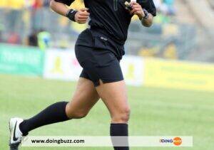 Can 2023 : Cette Arbitre Sud-Africaine Fait Sensation Avec Son Physique Impressionnant (Photos)