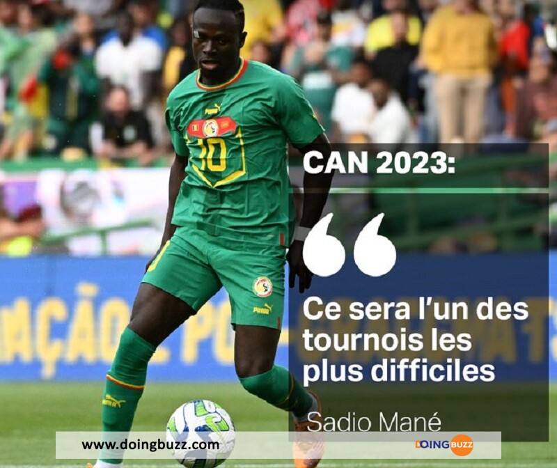 Can 2023 : Sadio Mané S'Est Exprimé Sur La Compétition !