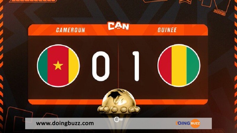 Can 2023 (Cameroun - Guinée) : Le But De La Guinée Qui Prend L'Avantage ! (Vidéo)