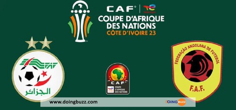 Can 2023 (Algérie – Angola) : Voici Les Chaines Qui Diffuseront Le Match En Direct !